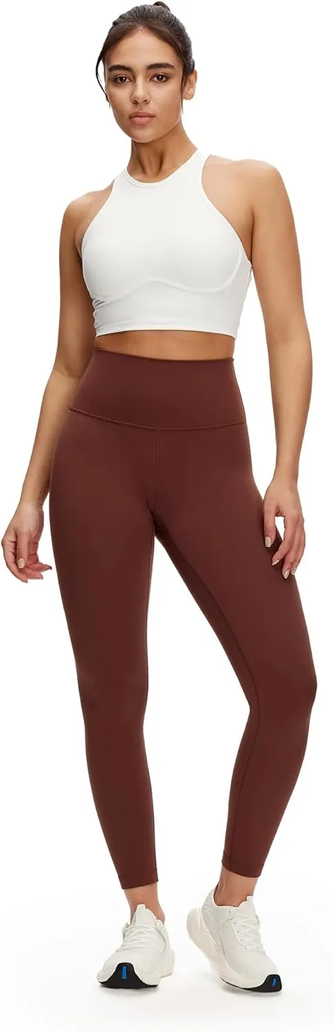 NANJI High Waisted Leggings for Women - Buttery Soft Yoga Pants, Squat Proof Stretch Workout Running Casual Leggings