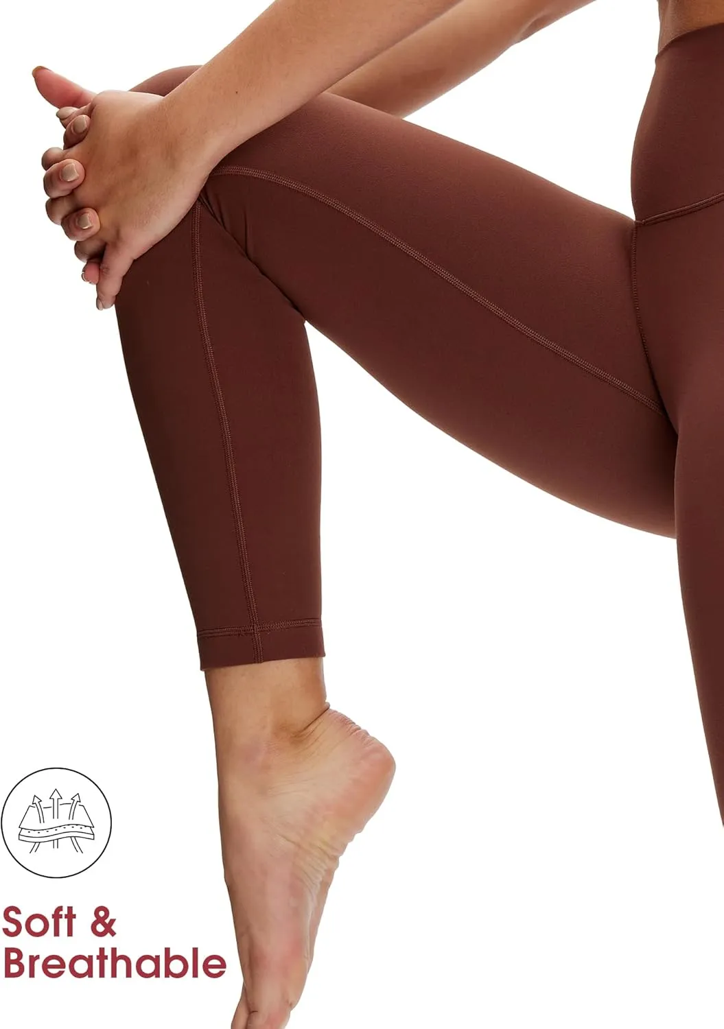 NANJI High Waisted Leggings for Women - Buttery Soft Yoga Pants, Squat Proof Stretch Workout Running Casual Leggings