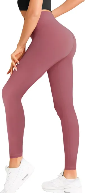 Natural Feelings Buttercloud High Waisted Leggings for Women Tummy Control Workout Leggings Soft Athletic Yoga Pants