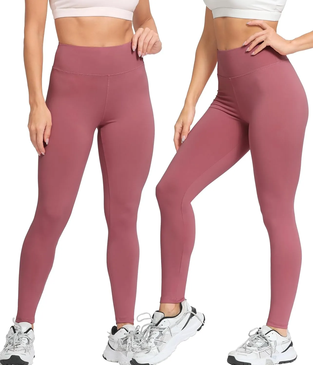 Natural Feelings Buttercloud High Waisted Leggings for Women Tummy Control Workout Leggings Soft Athletic Yoga Pants