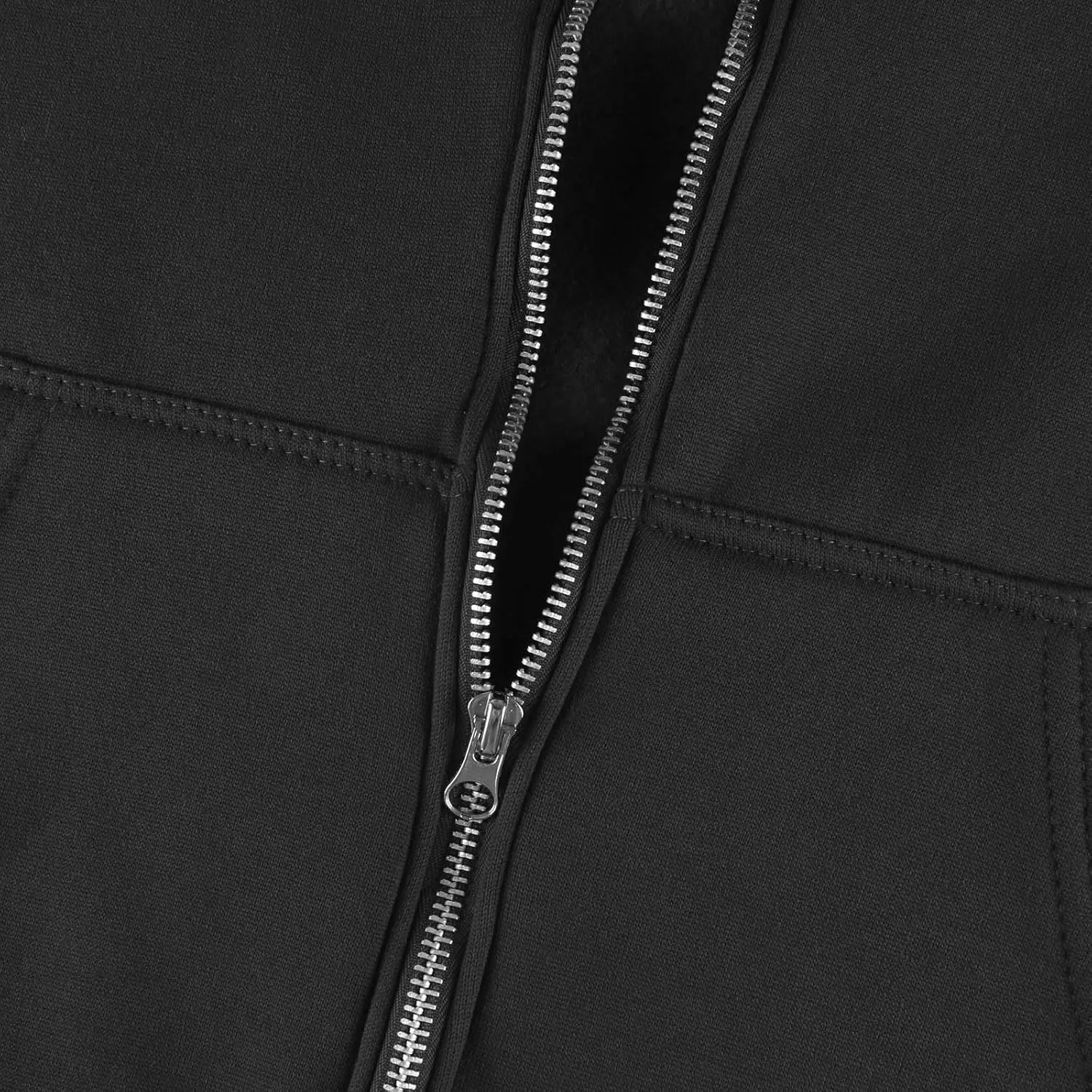 Oversized Zip Up Hoodie for Women Y2k Drawstring Fleece Jacket Long Sleeve Hooded Pullover Sweatshirts with Pockets