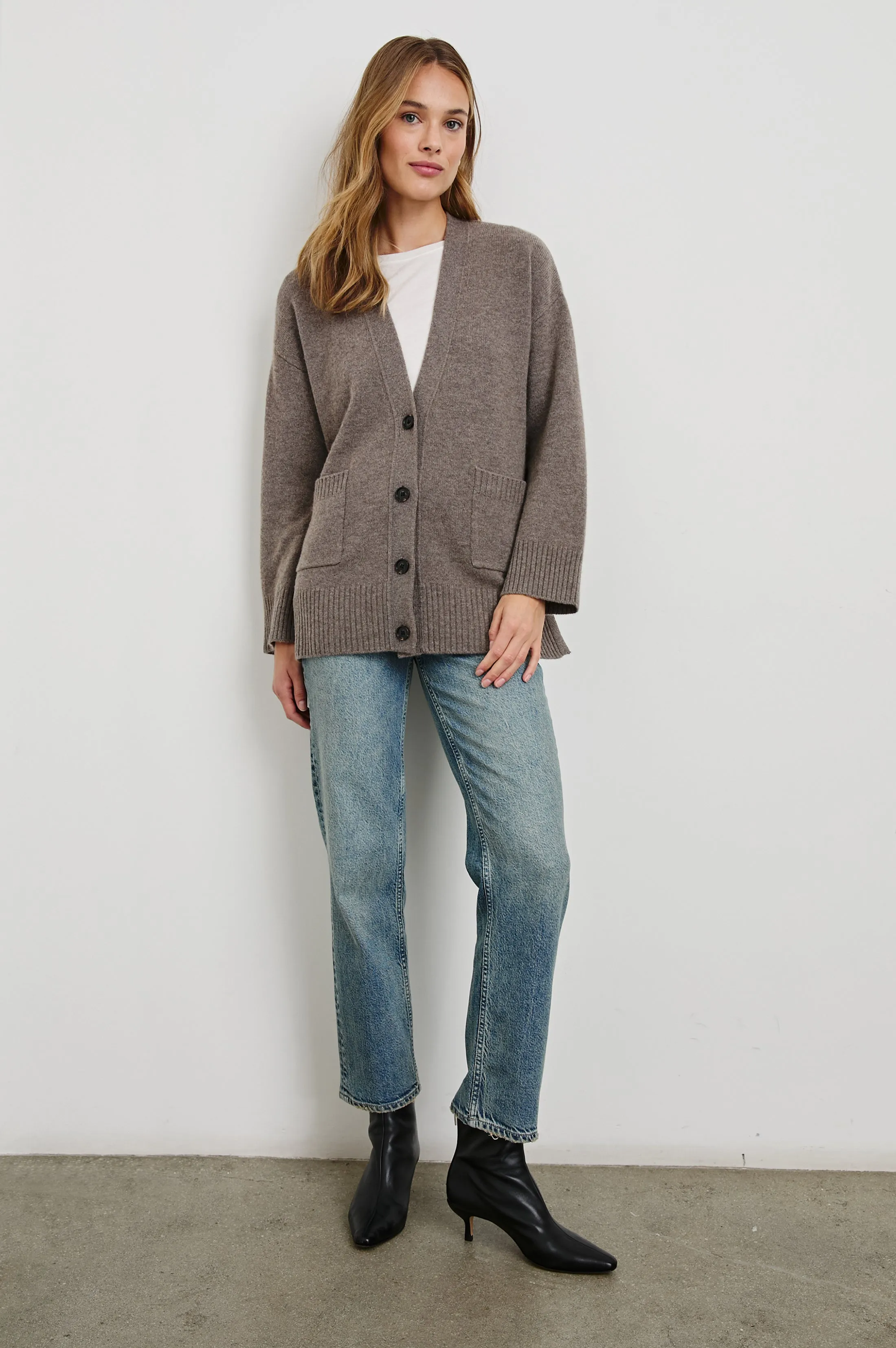 PERRY CARDIGAN - MINK