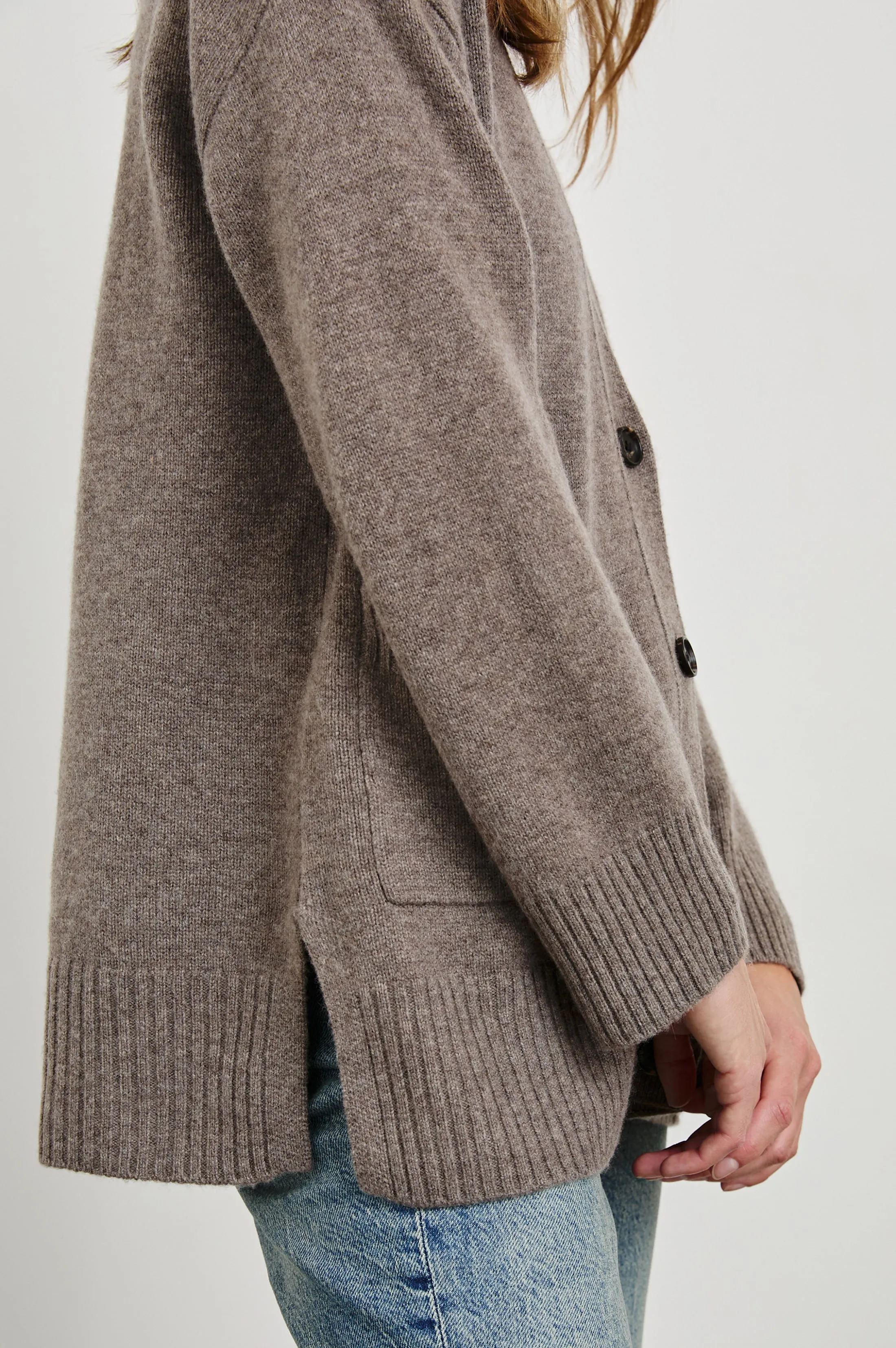 PERRY CARDIGAN - MINK