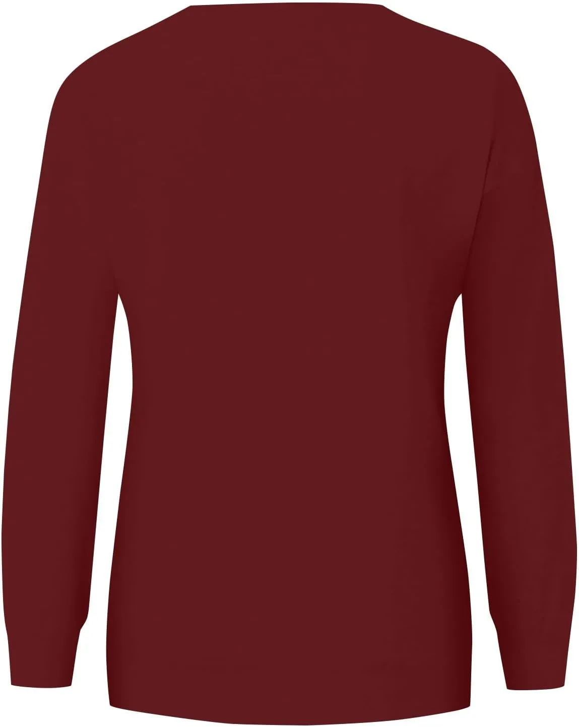 Plain Crewneck Sweatshirts Women Lightweight Fleece Oversized Sweatshirt Pullover Long Sleeve Tops Kangaroo Pocket