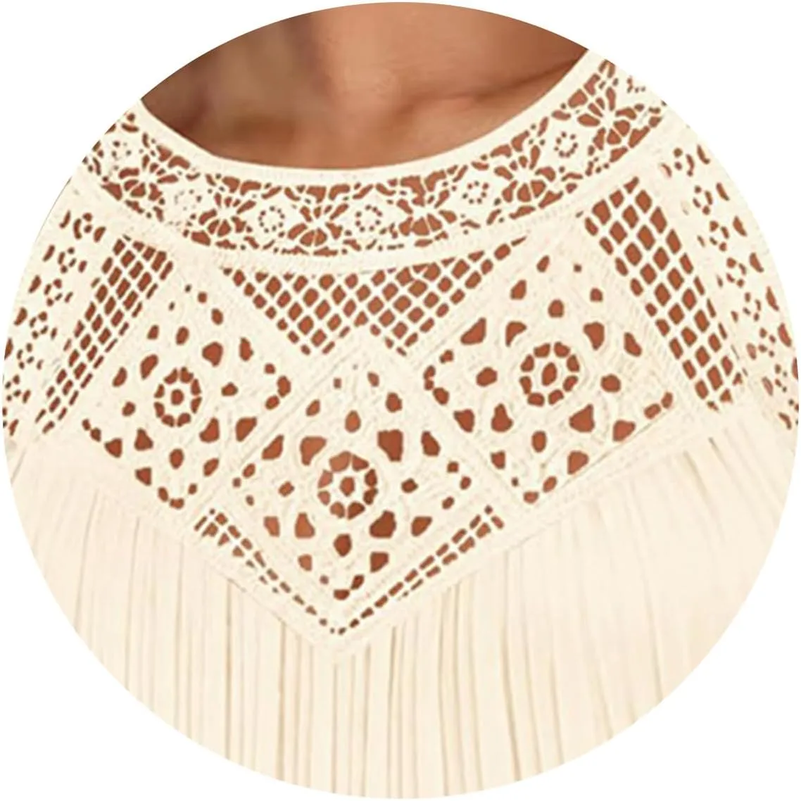 Plus Size Dresses for Curvy Women Boho Sleeveless Mini Dress A Line Ruffle Hem Loose Fit Dresses Summer Sundress