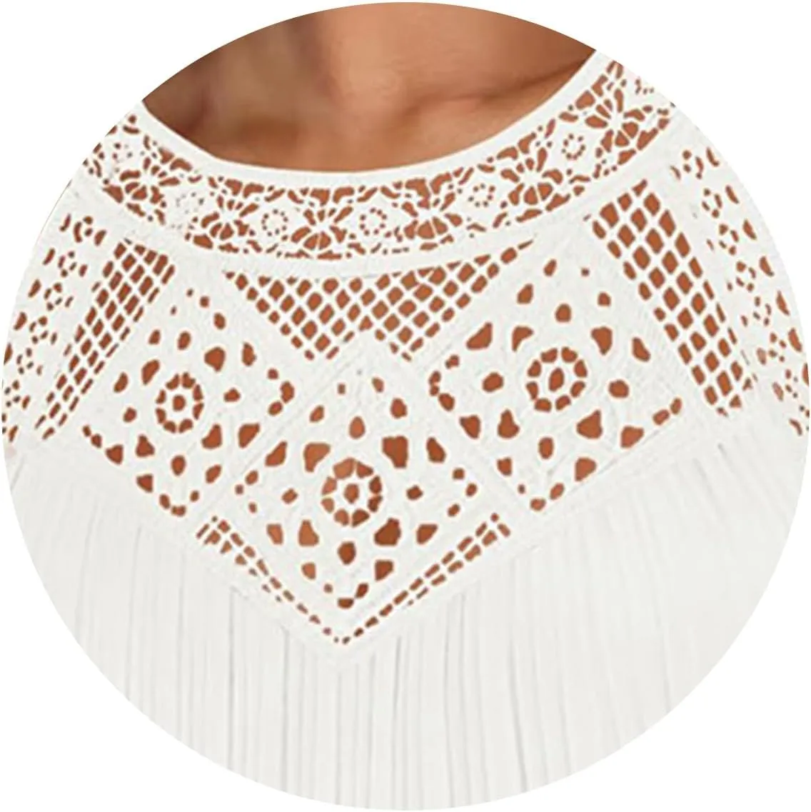 Plus Size Dresses for Curvy Women Boho Sleeveless Mini Dress A Line Ruffle Hem Loose Fit Dresses Summer Sundress