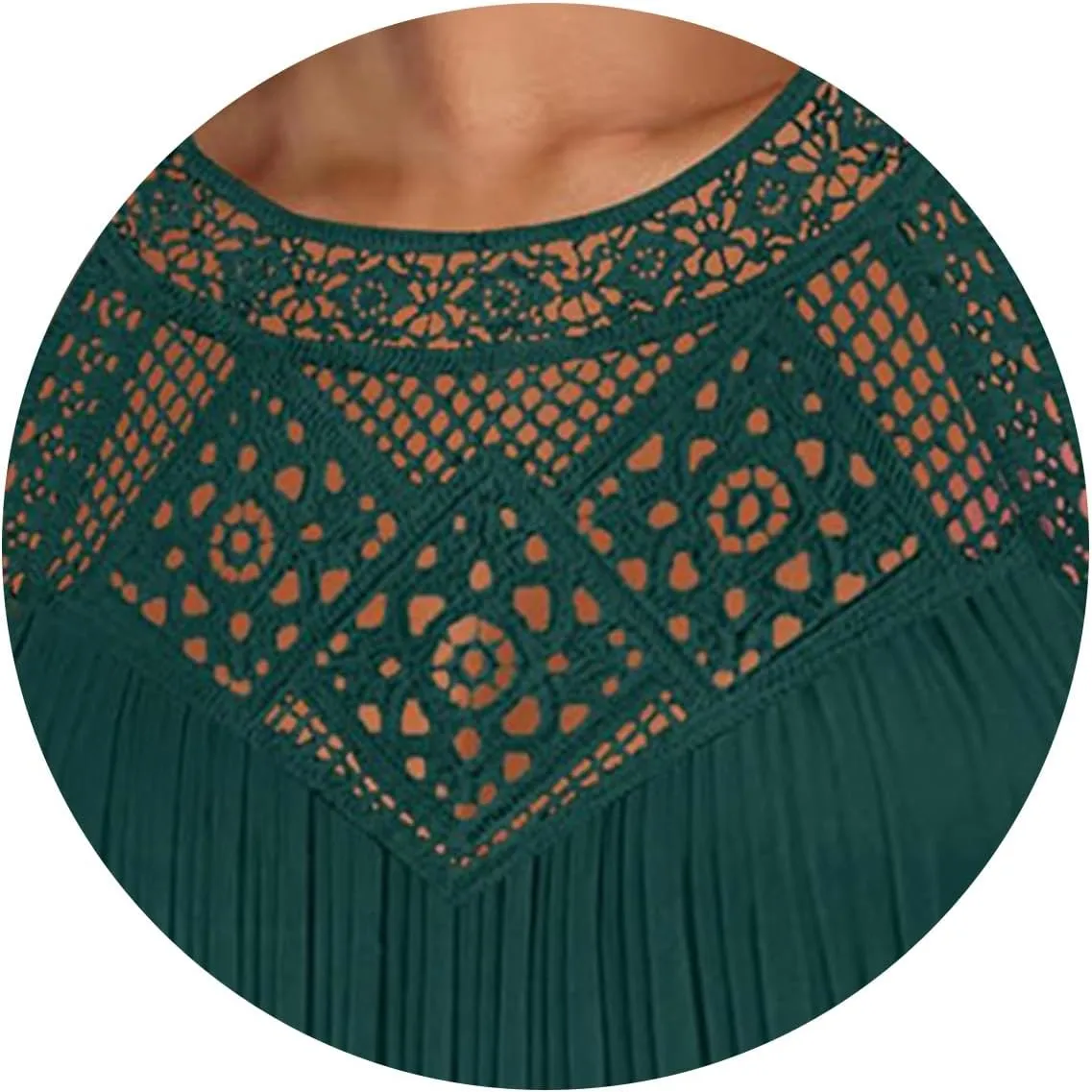 Plus Size Dresses for Curvy Women Boho Sleeveless Mini Dress A Line Ruffle Hem Loose Fit Dresses Summer Sundress