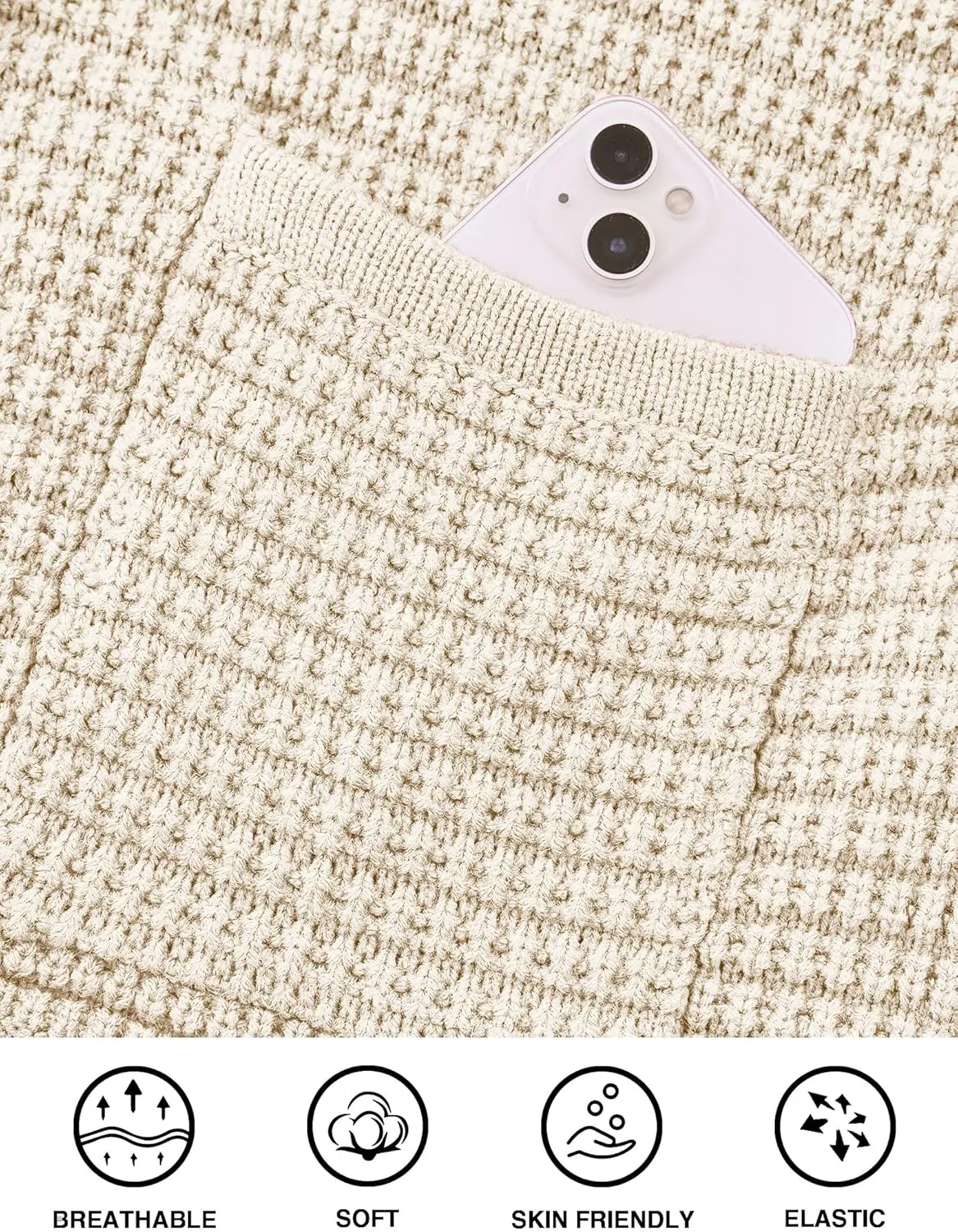 PRETTYGARDEN Women's Knit Cardigan Sweaters Fall Fashion Long Sleeve Open Front Button Down Trendy Casual Sweater Jacket