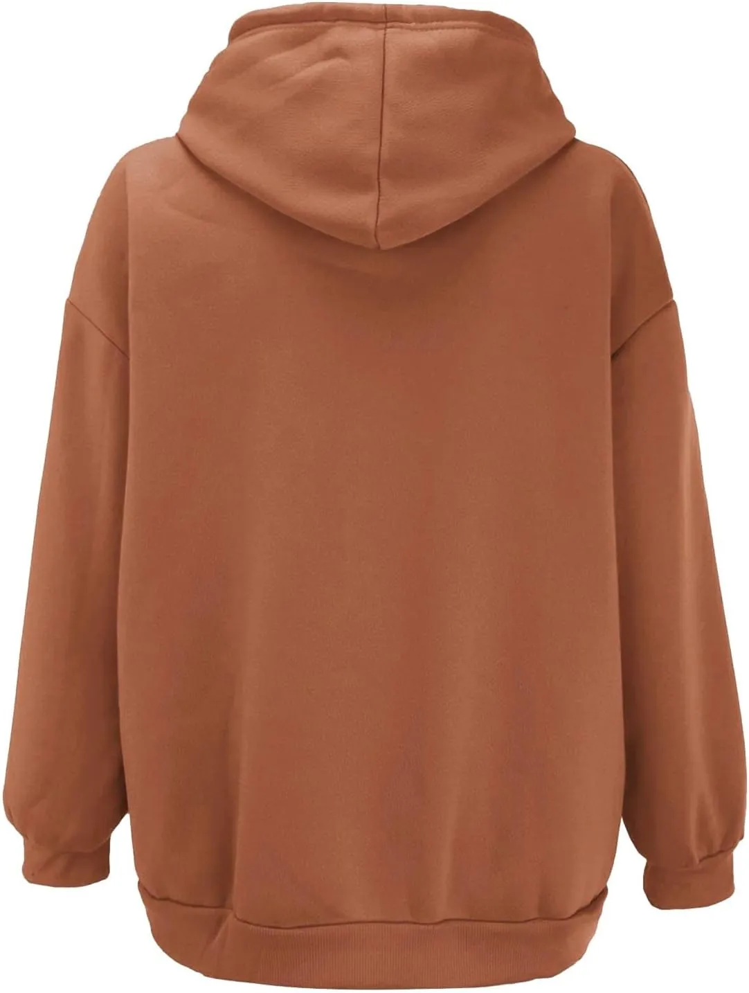 SHAOBGE Fall Sweatshirts for Women Zip Up Hoodies Oversized Sweatshirt Y2K Clothing Casual Drawstring Jacket with Pockets