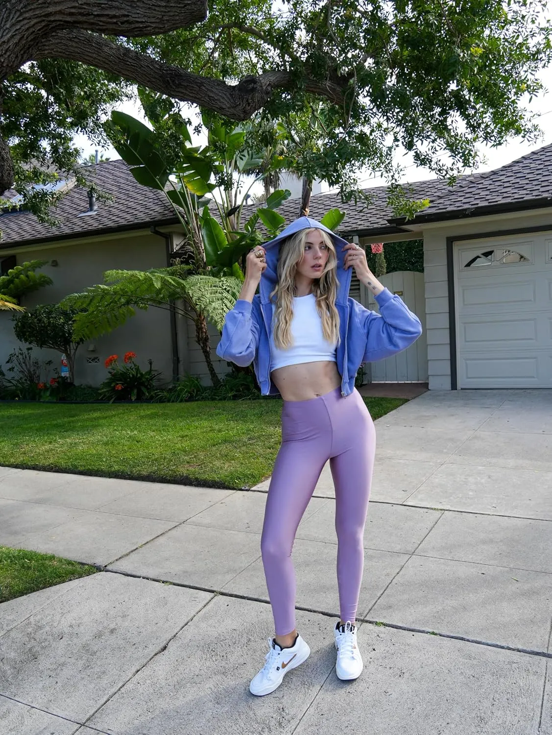 Shiny Leggings High Waist Neon Leggings Elastic Stretch Skinny Comfy Lightweight Pants Tights Disco Party Rave