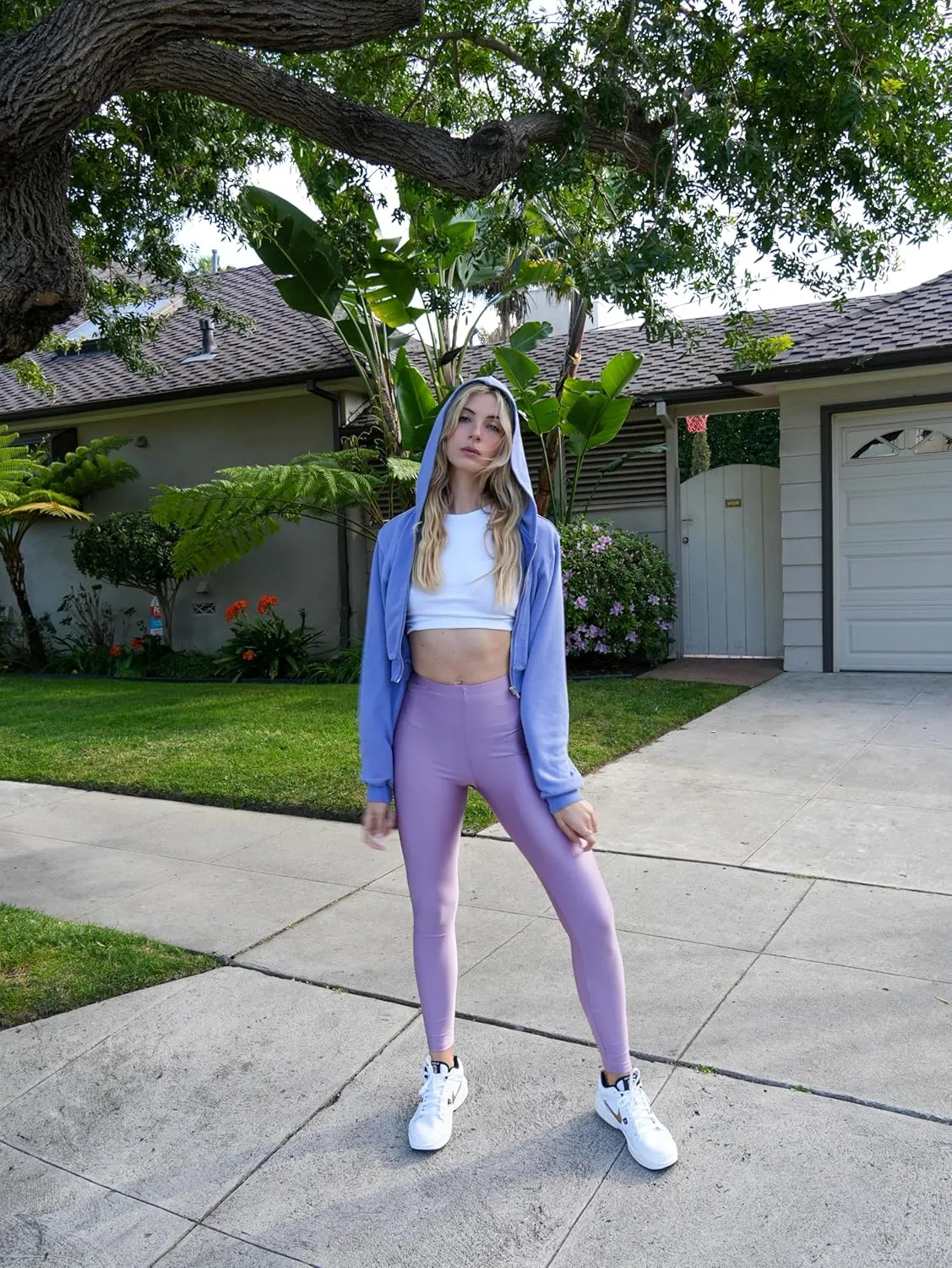 Shiny Leggings High Waist Neon Leggings Elastic Stretch Skinny Comfy Lightweight Pants Tights Disco Party Rave