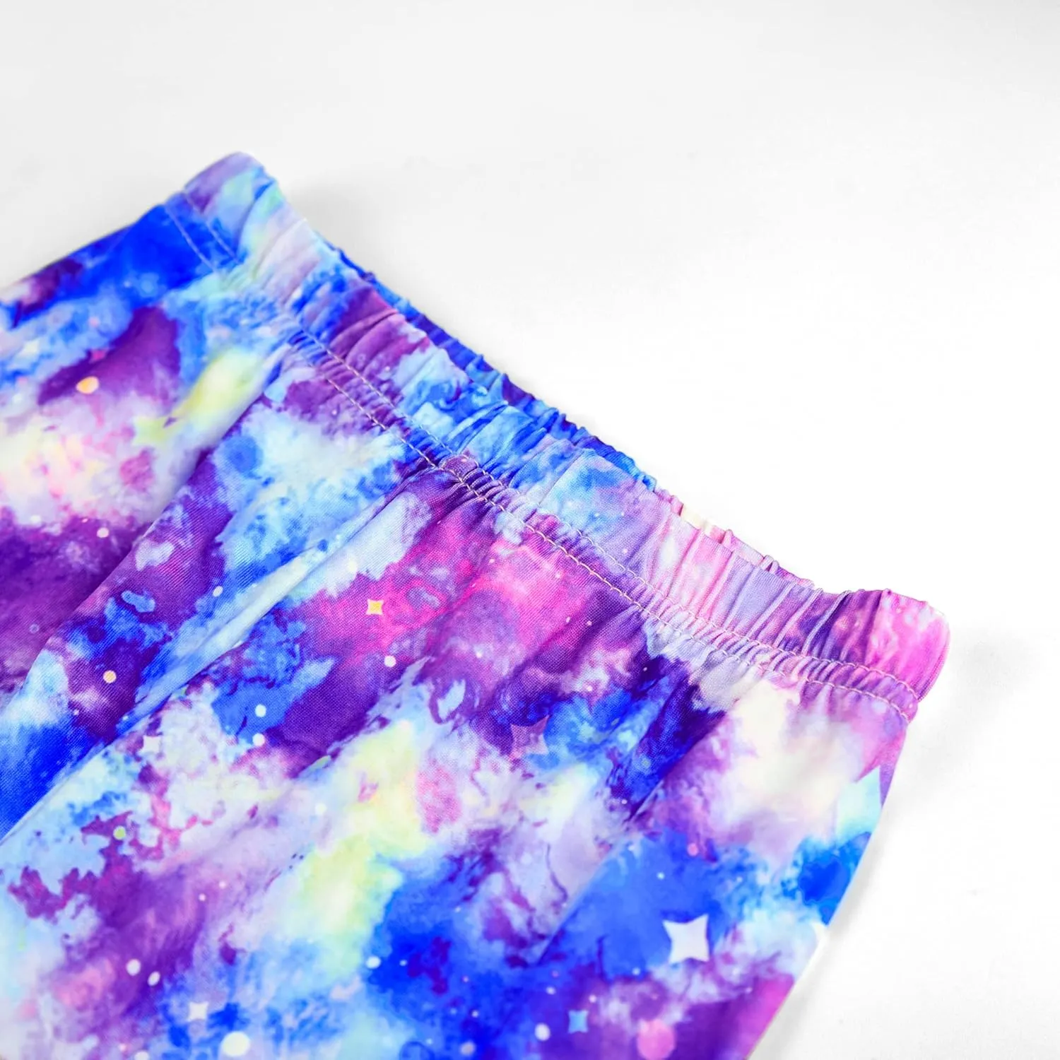 Slaixiu 4 Pack Leggings for Girls - Soft & Comfortable Ankle Length Printed Leggings for Kids (3T to 12 Years)