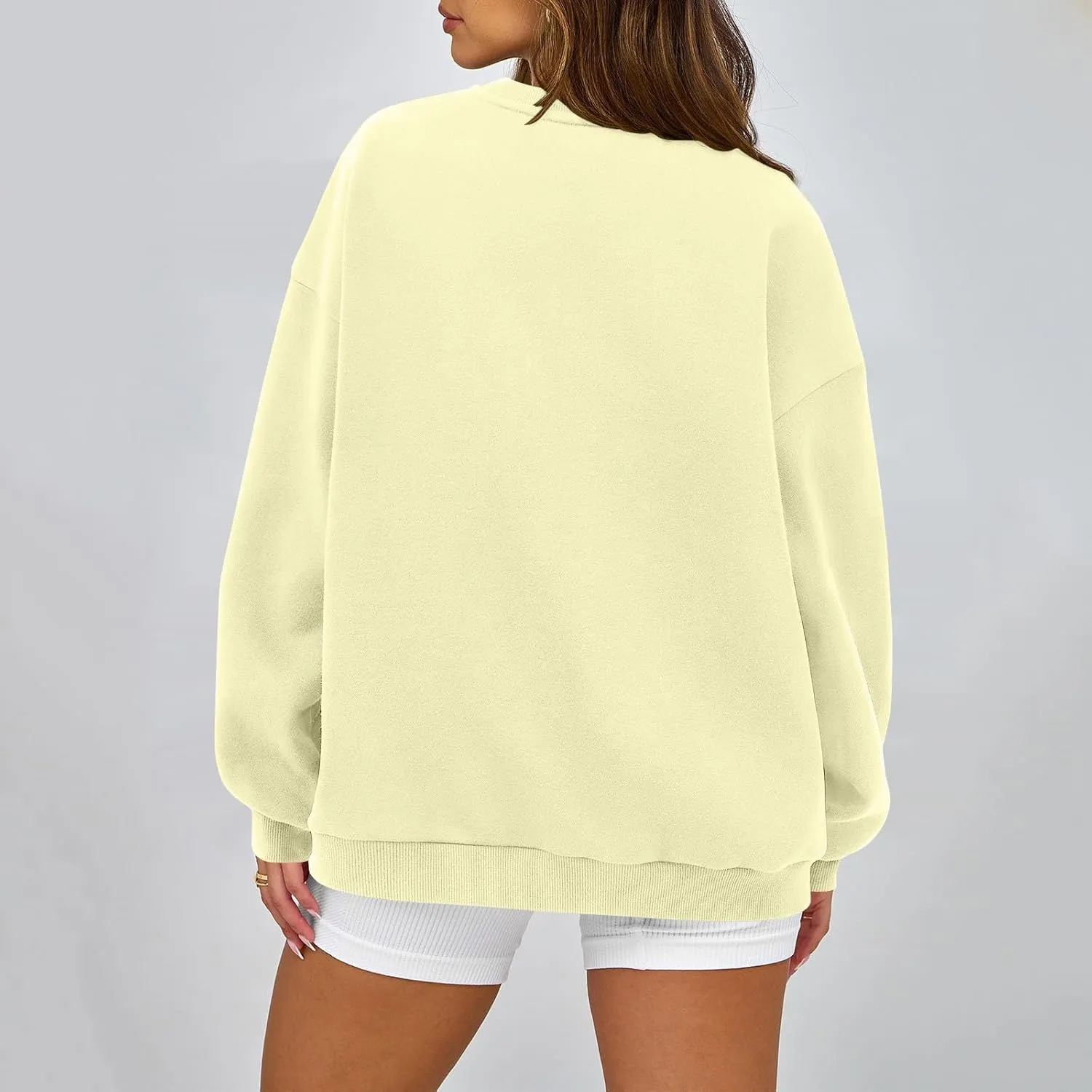Sweatshirt for Women Fleece Tunic Pullover Plus Size Crewneck Sweatshirts Oversized Hoodies Warm Sweaters
