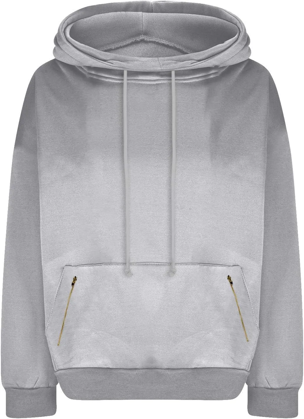 Sweatshirt for Women, Womens Cowl Neck Hoodies with Drawstring 2024 Fall Fashion Pullover Long Sleeve Shirts