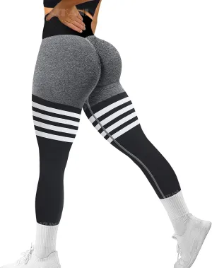 SZKANI Workout Leggings for Women Scrunch Butt Lifting Leggings Booty High Waist Yoga Pants Seamless Gym Tights