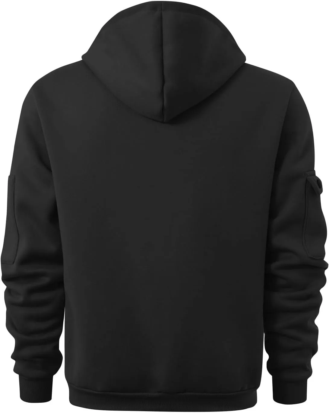 Tactical Hoodies for Men Outdoor Athletic Quarter Zip Pullover Winter Warm Long Sleeve Hooded Sweatshirt with Pockets