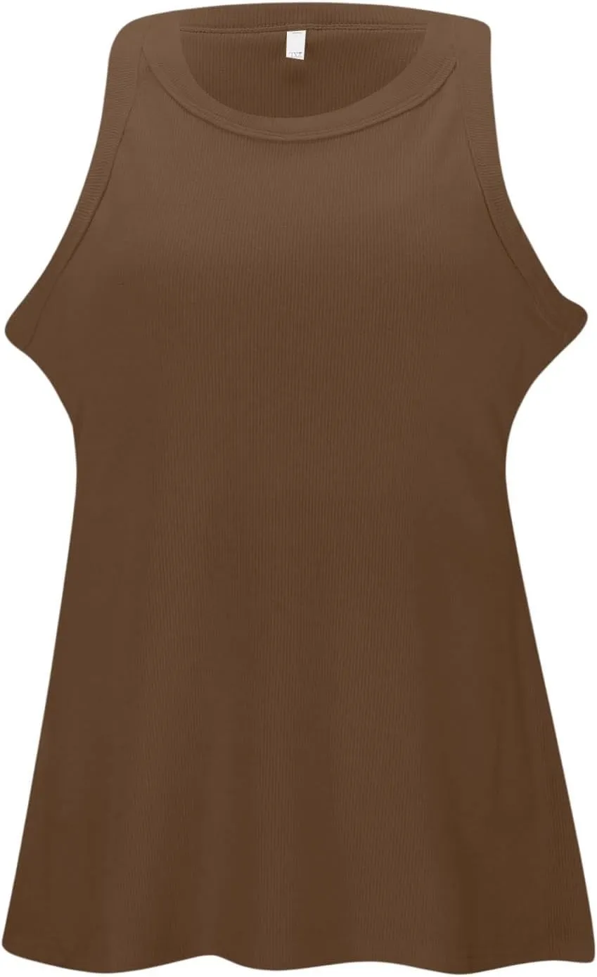 Tank top with Built in Bra for Women Racerback Workout Undershirt Cotton Camisole Workout Sports Padded Cami 2025