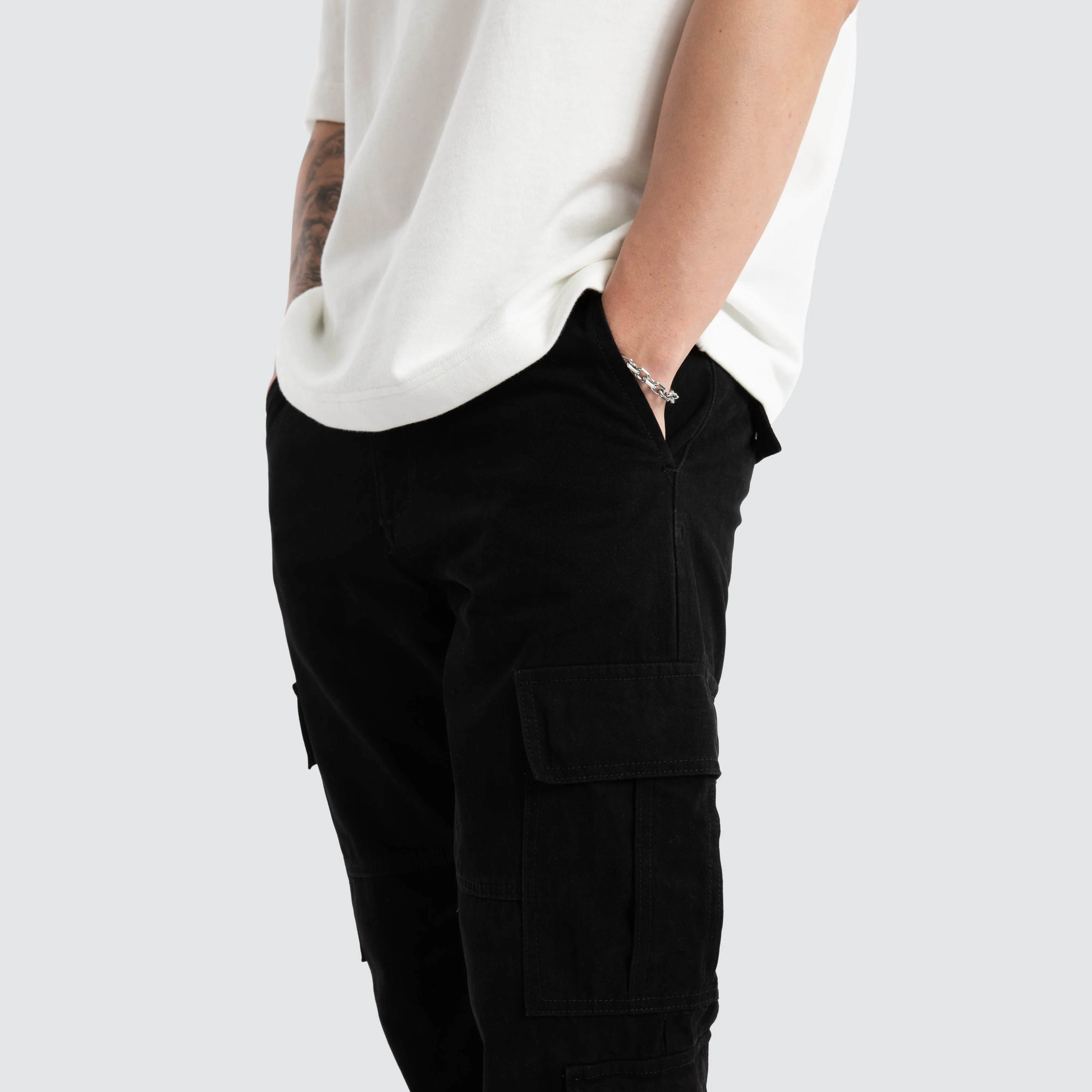 Utility Cargo Pant Black