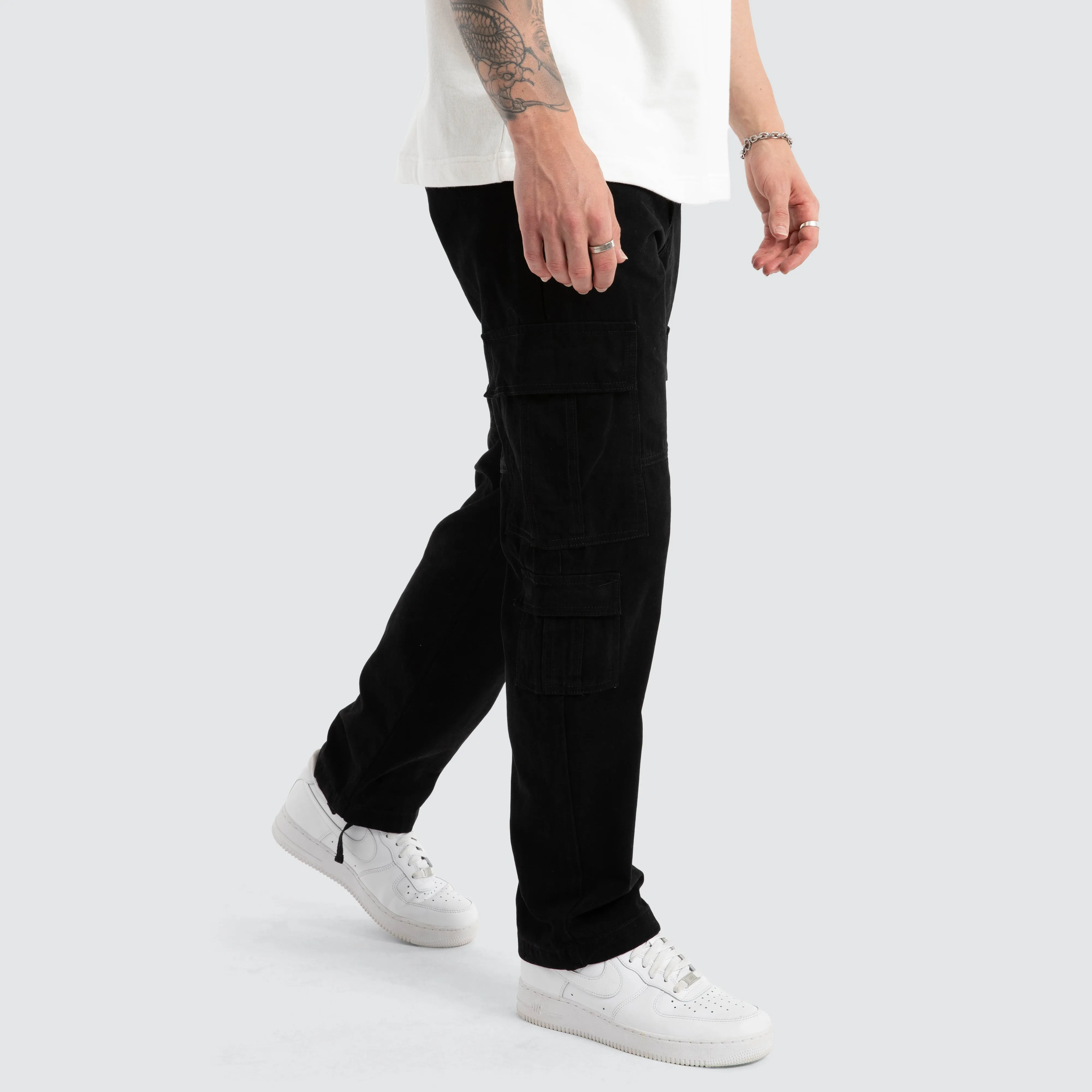 Utility Cargo Pant Black