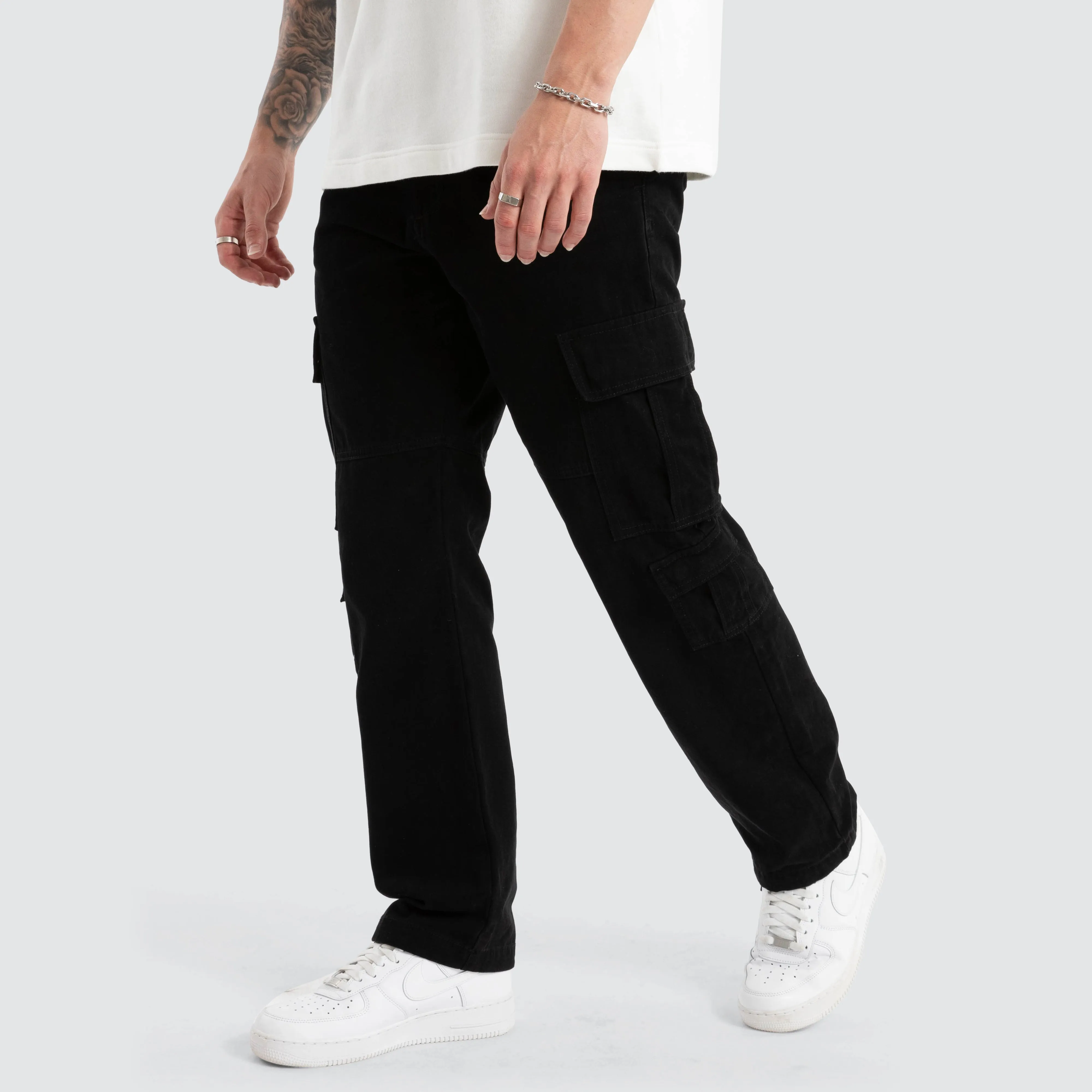 Utility Cargo Pant Black