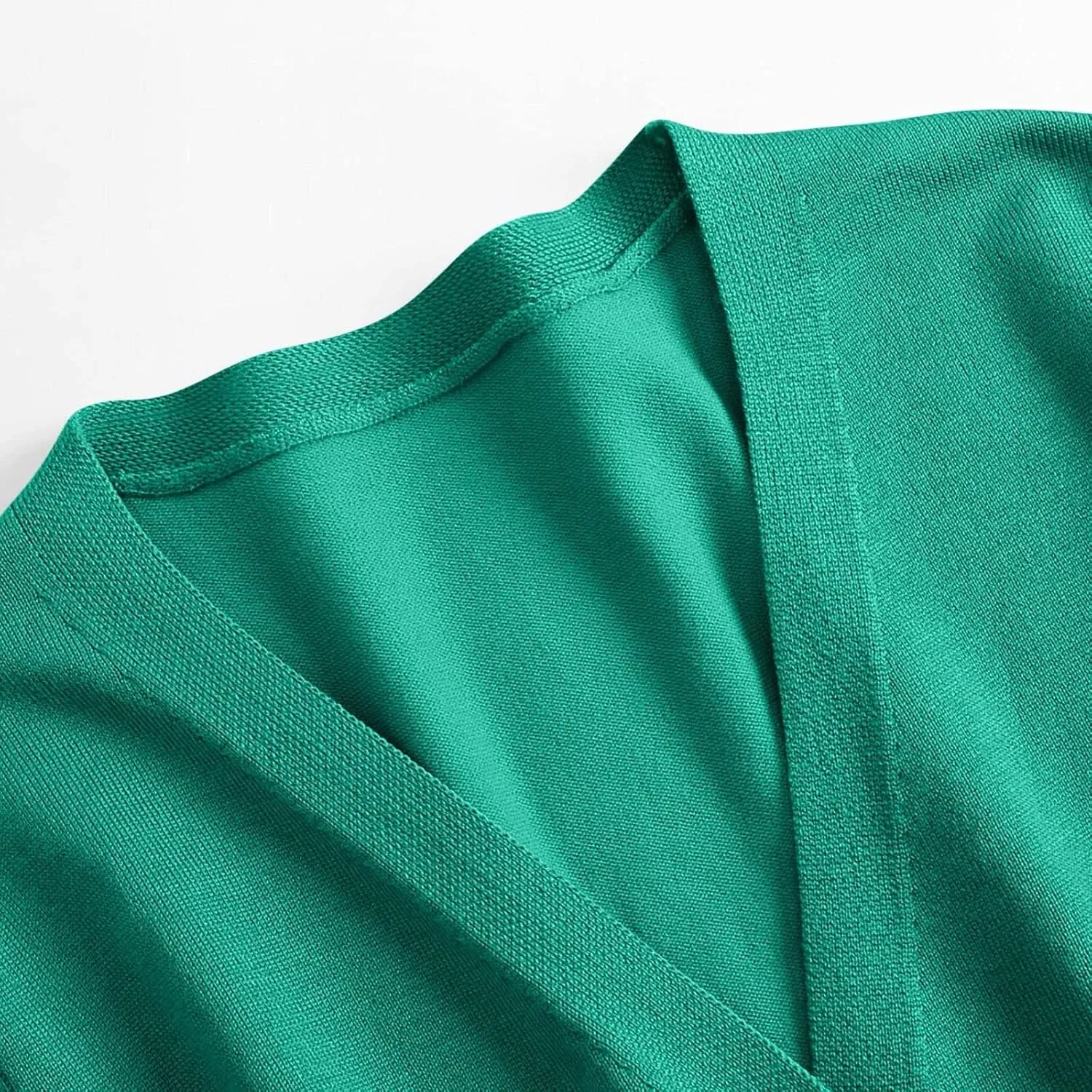 Women Cardigan Sweater Lightweight Solid Open Front Button Down Cardigan Slim Fit Long Sleeve Causal Knit Cardigan