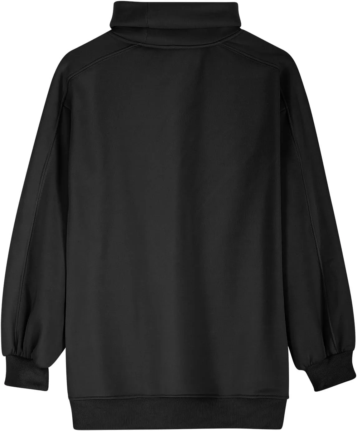 Womens Cute Oversized Hoodies Trendy High Neck Pullover Shirts Teen Girls Preppy Sweatshirts Fall Winter Clothes 2024