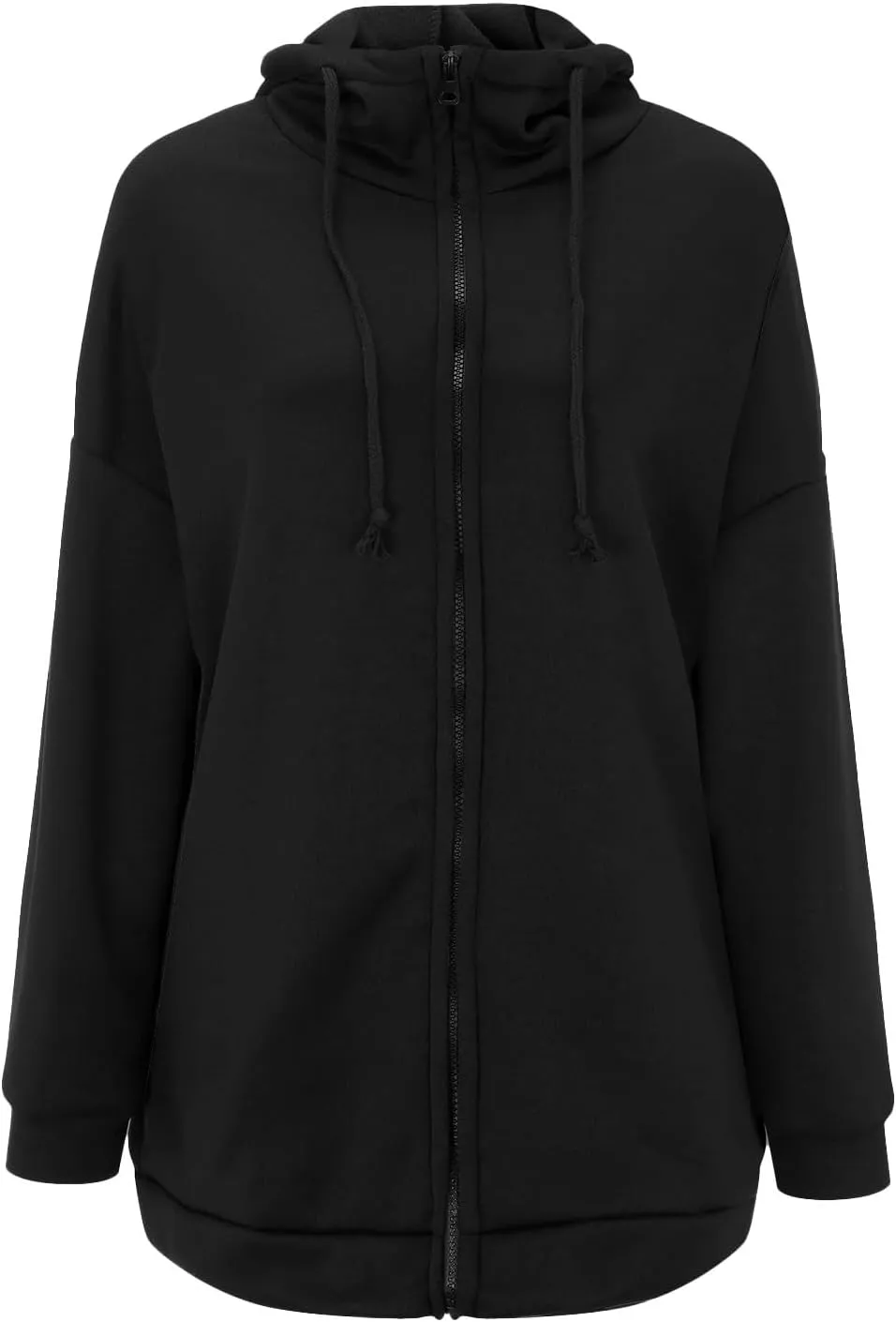 Womens Hoodies Fashion Sweatshirts Full Zip Up Winter Fleece Pullover Hoodies Fall Long Jackets with Pockets