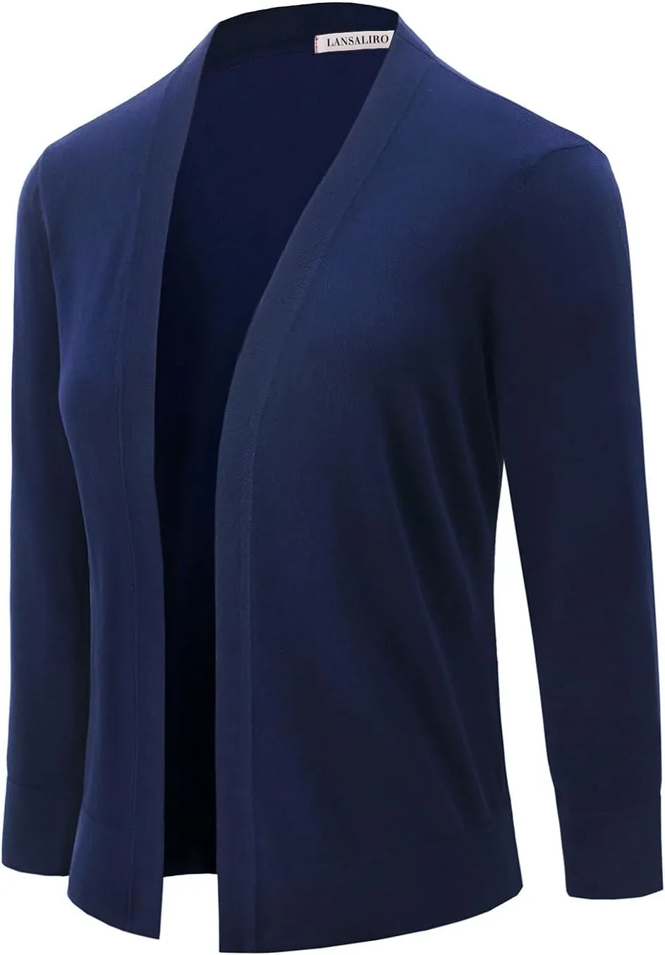 Women's Open Front Cardigans Sweaters Casual Lightweight Long Sleeve Knitted Tops