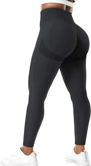 YEOREO Scrunch Butt Lift Leggings for Women Workout Yoga Pants Ruched Booty High Waist Seamless Leggings Compression Tights