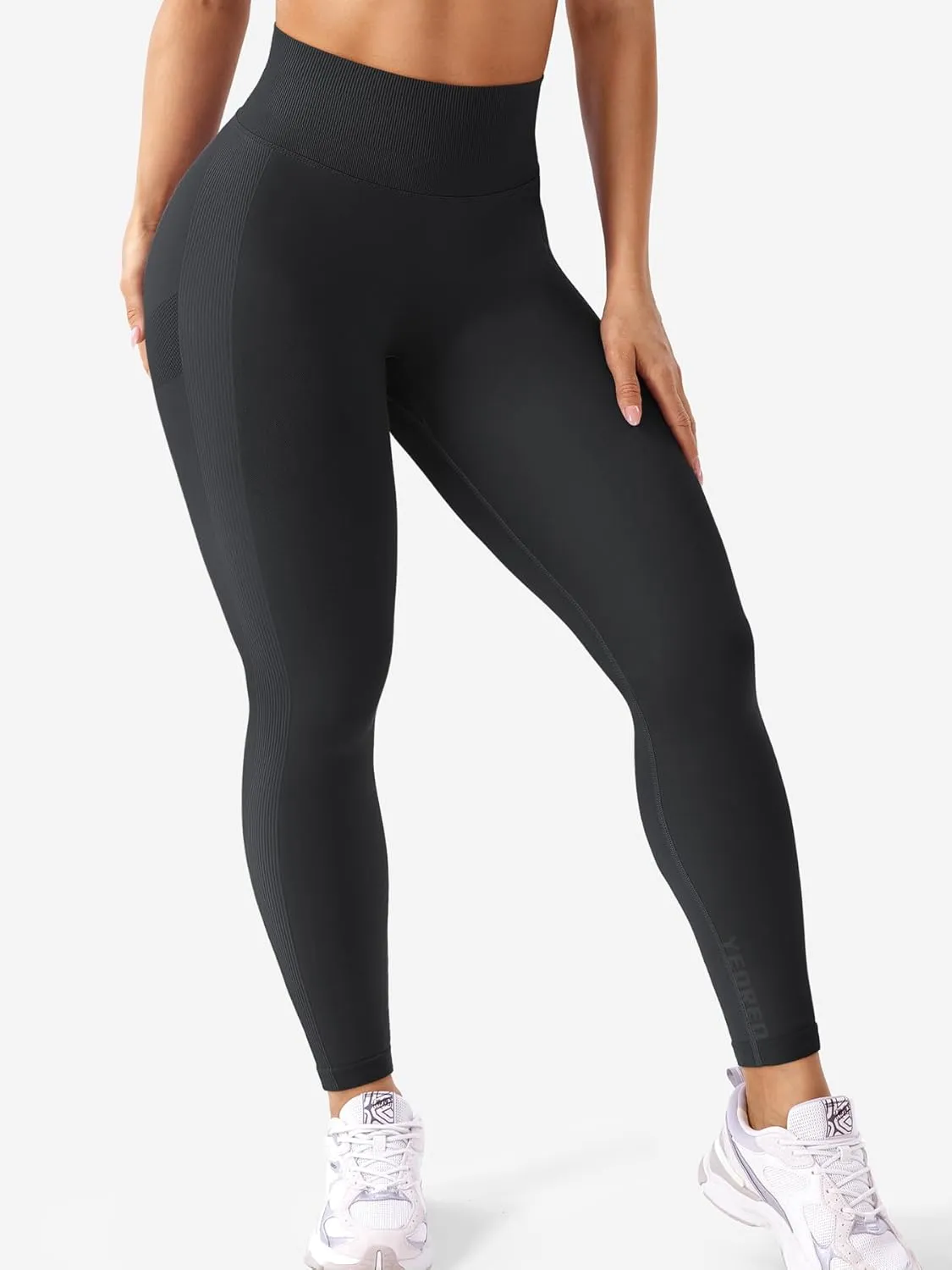 YEOREO Scrunch Butt Lift Leggings for Women Workout Yoga Pants Ruched Booty High Waist Seamless Leggings Compression Tights
