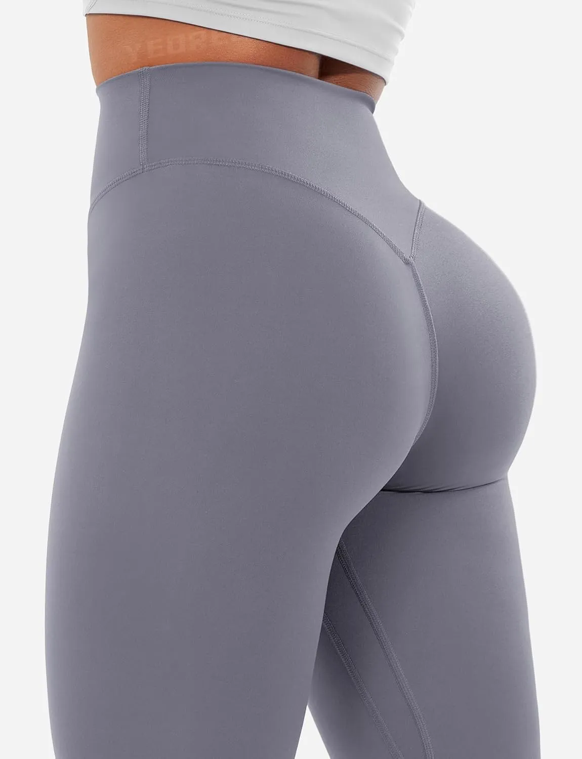 YEOREO Workout Leggings for Women Hidden Scrunch Tummy Control Leggings Agathia High Waisted Gym Yoga Pants