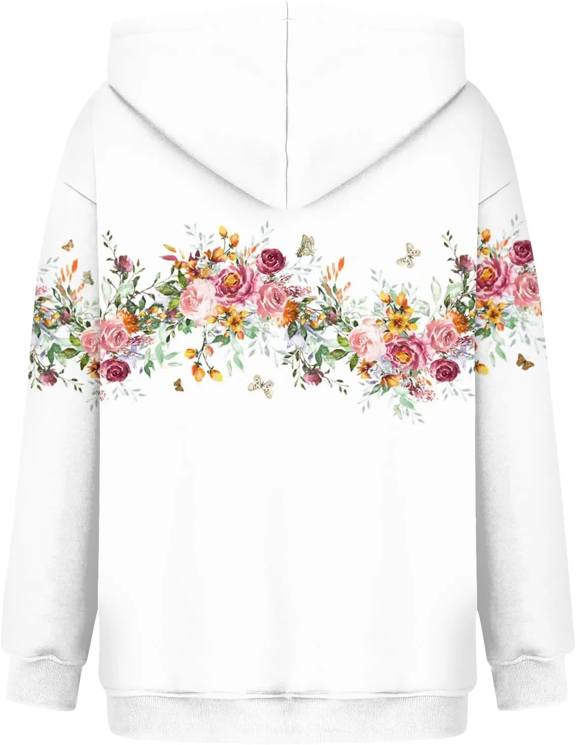 ZEFOTIM Sherpa Lined Hoodies for Women Trendy Winter Pullovers Fashion Sweatshirts Comfy Casual Long Sleeve Hoodies